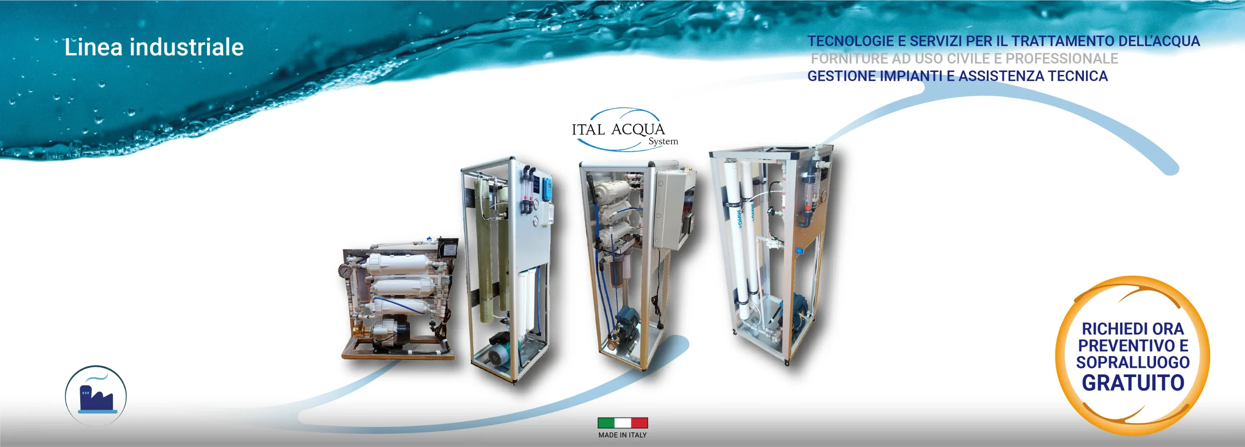 Ital Acqua System banner Industriale