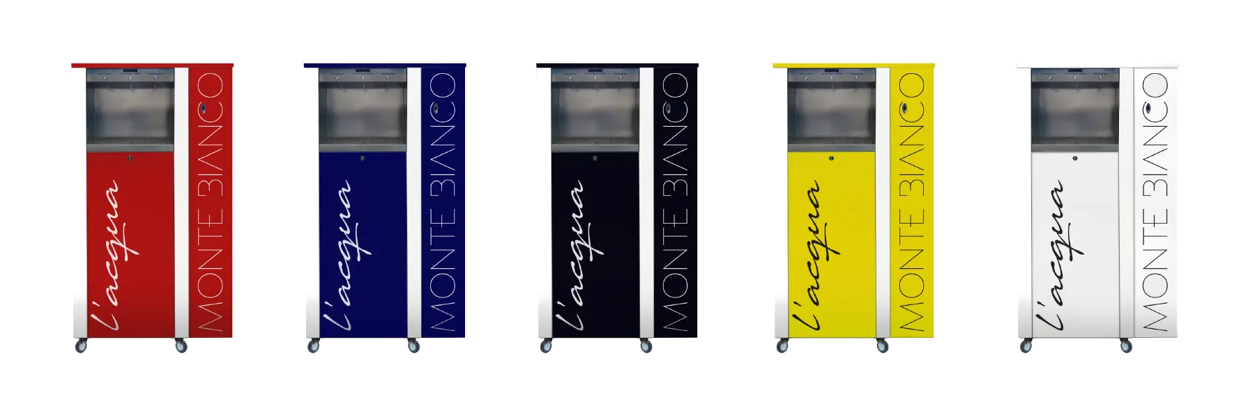 Distributore d'acqua Monte Bianco colori