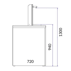 Depuratore acqua Kobe dimensione 2
